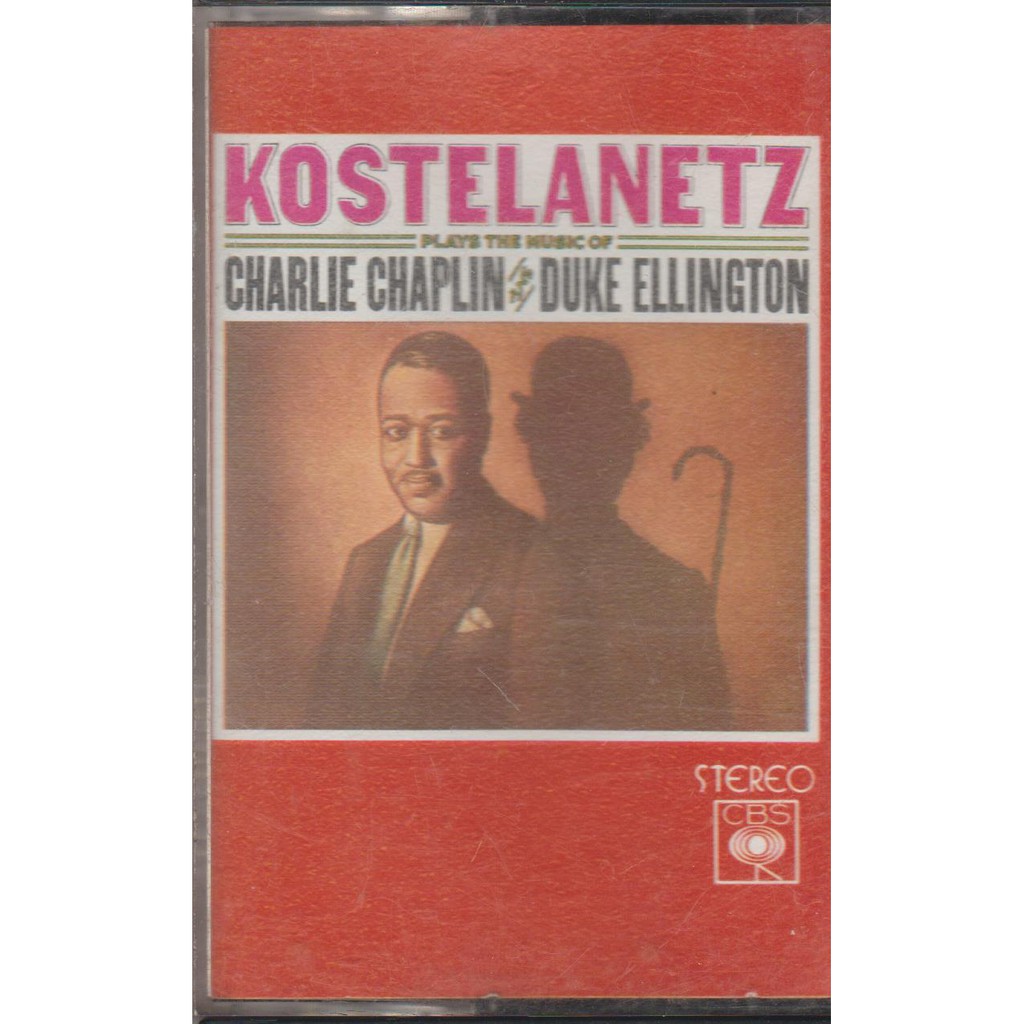 Lp André Kostelanetz 1977 Plays The Music Of Charlie Chaplin And Duke Ellington, Cassete Original