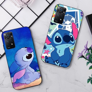 Capa Flexível Em TPU Com Estampa De Lilo & Stitch Para Redmi Note 11 Pro/11S