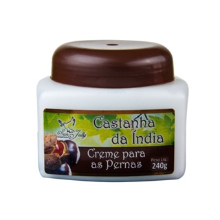 Creme para as Pernas Castanha da Índia 240g - San Jully em Oferta na Shopee