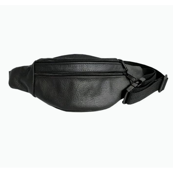 Pochete Masculina Feminina Bolsa Cintura Motoqueiro Couro legitimo em Oferta na Shopee