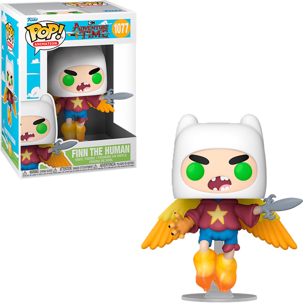Funko Pop Adventure Time - Finn The Human 1077 Novo Original