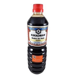 Shoyu Molho de Soja Kikkoman Suave Importado 1L