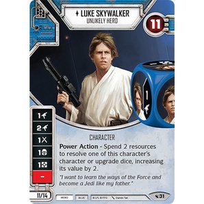 LEG 31 - Luke Skywalker - Unlikely Hero - Star Wars Destiny