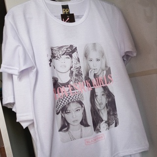 Camiseta Unissex 'LOVESICK GIRLS' Blackpink (Reprodução) em Oferta na Shopee