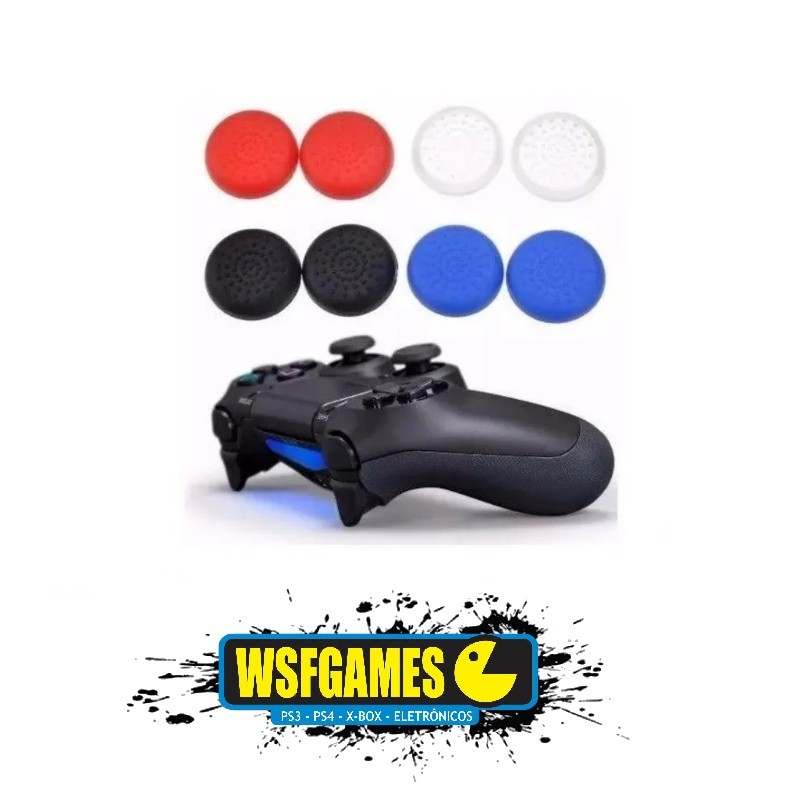 Par De Grips De Silicone Controle Dualshock4 Dualsense Ps4 Ps5 Playstation 4 Playstation 5
