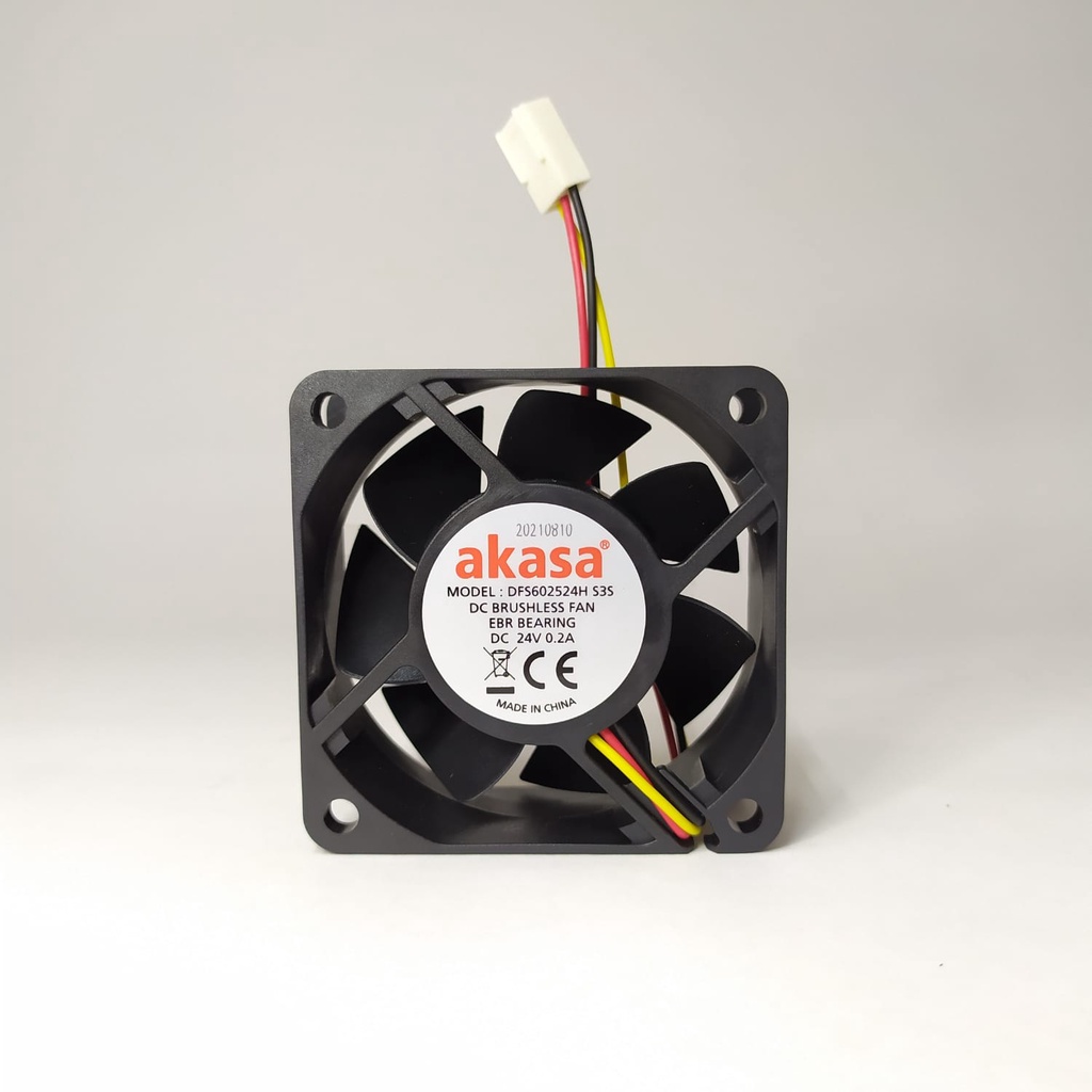 ventoinha cooler 60x60x25 24v 0.20AMP akasa