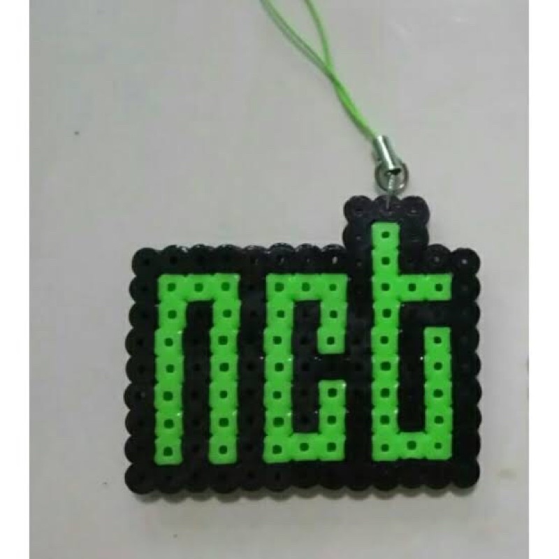 Chaveiro Nct Kpop Hama Beads Perler Beads Pixel Art Shopee Brasil