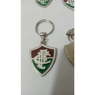 Chaveiro de Metal com Brasão de Time - Fluminense