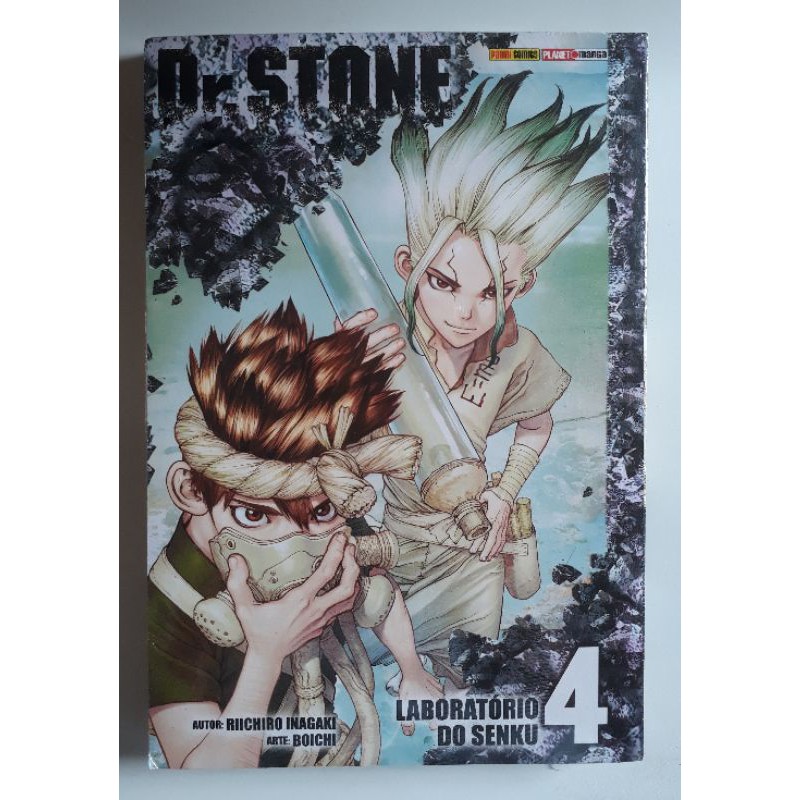 Dr Stone Volume 4 Shopee Brasil