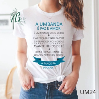 Camiseta Hino da Umbanda