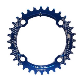 Coroa unica Central Bike Pedalo Ciclismo 30t 32t 34t 36t  Circular Bcd104 Alumínio