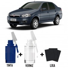 Tira Risco Automotivo Azul Buzios Fiat 15ml em Oferta na Shopee