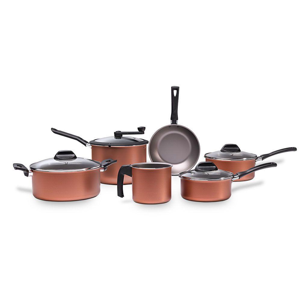 Jogo de Panelas 6 peças Clove Brinox - Cobre