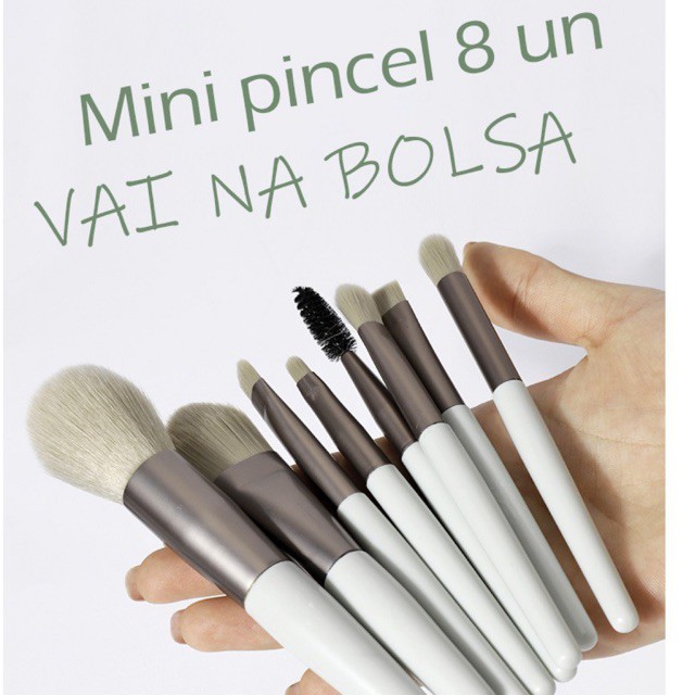 Kit 8 pincéis de maquiagem, beleza, maquiagem profissional, pincéis para olhos, alta qualidade