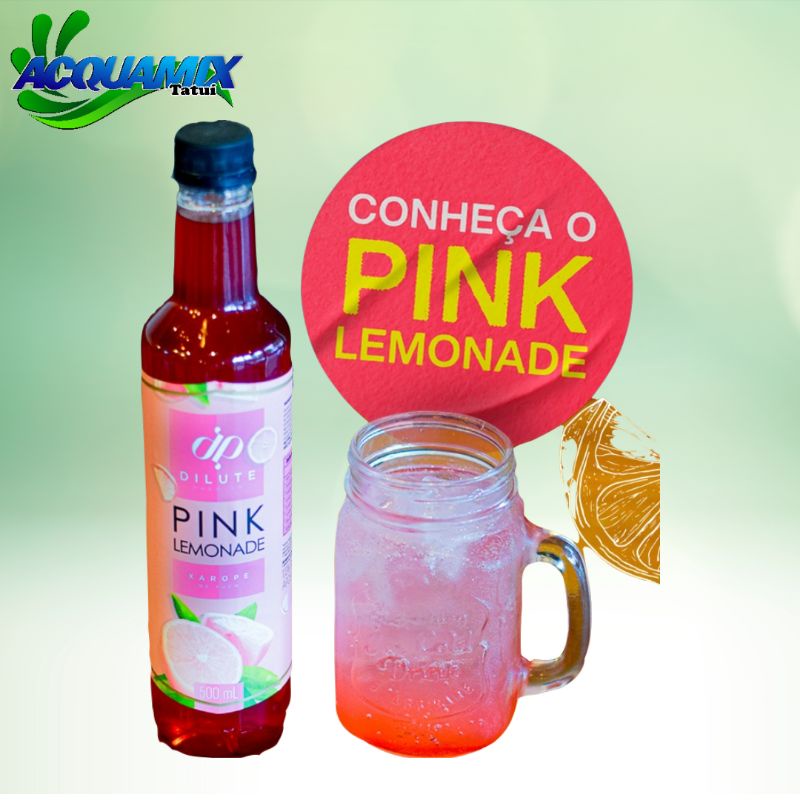 Lançamento Dilute Premium sabor Pink Lemonade Shopee Brasil