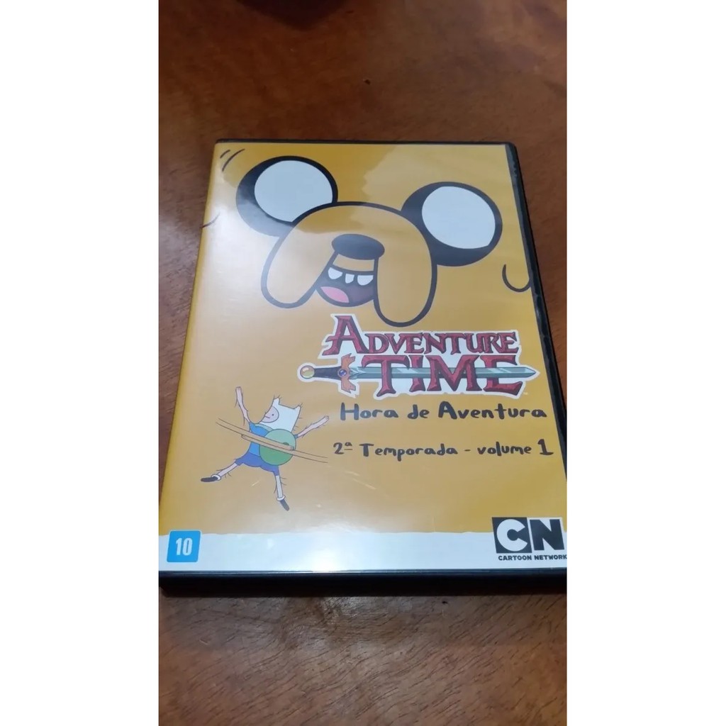 Dvd Adventure Time - Hora de Aventura - 2 temporada Vol 1 em Promoção na  Americanas