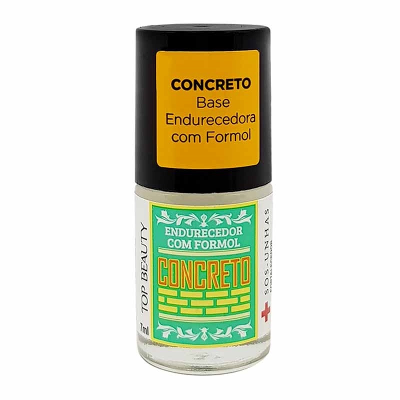 Base Concreto Endurecedor Top Beauty SOS Unhas