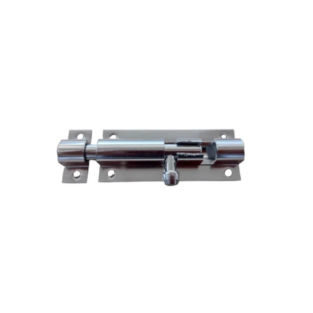 TRINCO FECHO FERROLHO 3 POL 80MM PORTA PORTAO ALUMINIO BRILHANTE
