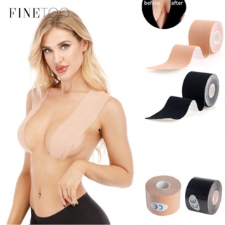 FINETOO Fita De Peito À Prova D'água DIY Mulheres Mamilo Push Up Sutiã Sem Alças Levantamento 1 Rolo 500M em Oferta na Shopee