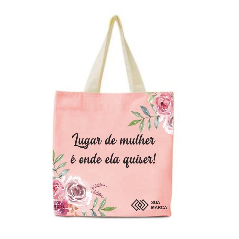 Sacola Ecobag Personalizada Escolha o Seu Tema