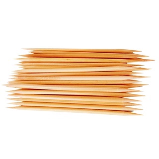 Palito de Bambu 2 Pontas 14cm x 4mm C/ 50 unidades -SOS Beleza Brasileira