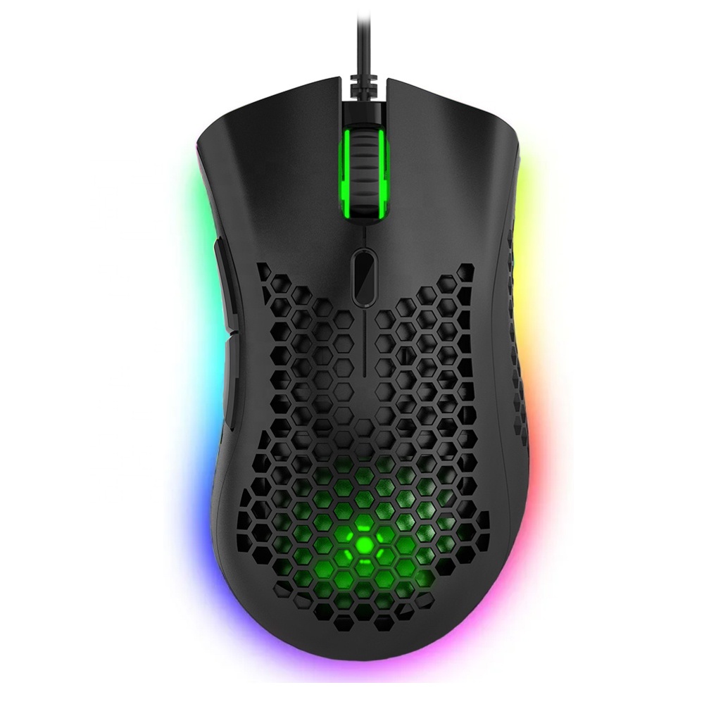 Mouse Gamer Para Jogo 7.200 DPI Óptico com LED RGB USB - Knup KP - MU007