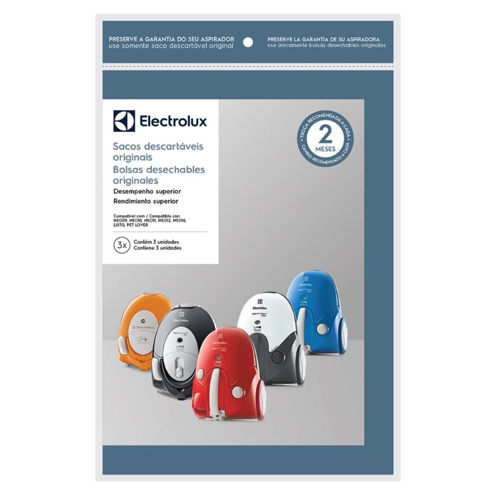 Kit Sacos Asp Neo, Listo, Pet Lover C/3 Unidades Electrolux