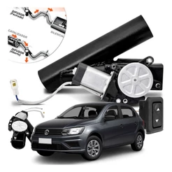 Difusor De Escapamento Preto Esportivo Vw Gol G4 G5 G6 G7 G8