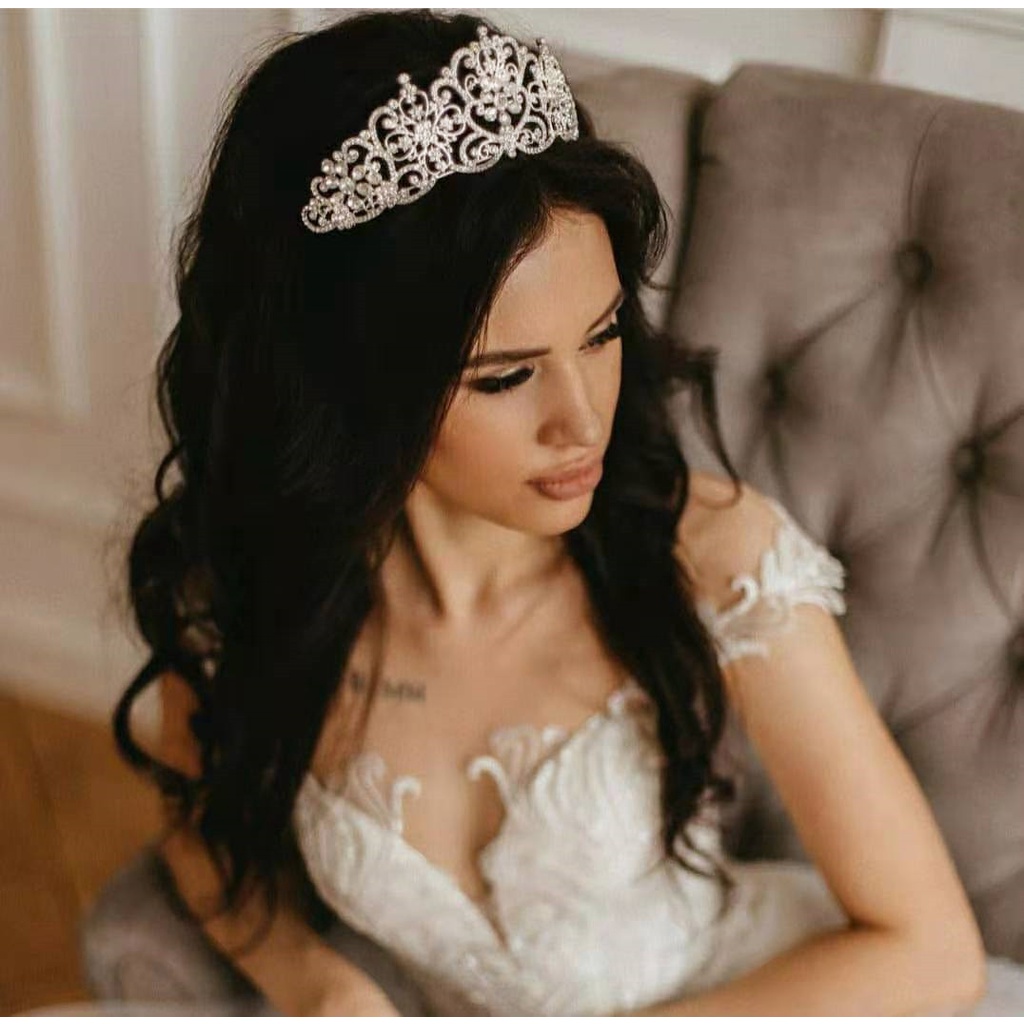 Coroa Tiara Porta Coque Noiva Casamento Festa 15ano Penteado