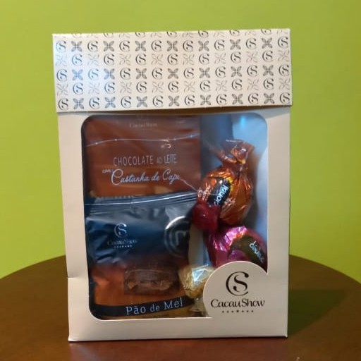 Caixa de Chocolates para Presente de Natal Cacau Show | Shopee Brasil