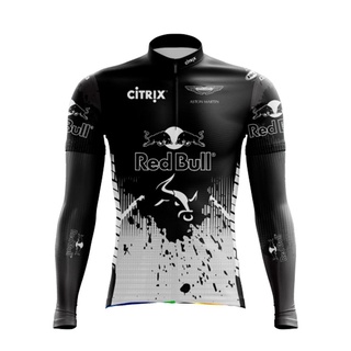 Camisa Ciclismo Manga Longa Pro Tour Red Bull Advance