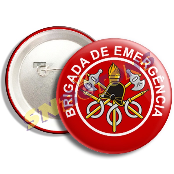 Botons - Bottons Brigada de incendio emergencia Segurança do trabalho