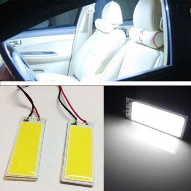 6000K Super White COB LED Light Panel for Dome / Car Interior Ceiling 16/24/36/48 Eyes Point Ready Stock em Oferta na Shopee