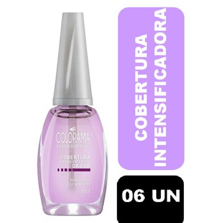 ESMALTE COBERTURA INTENSIFICADORA DA COR COLORAMA 8ML (06 unidades) em Oferta na Shopee