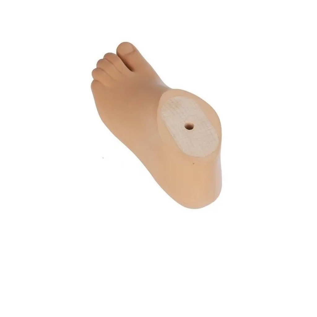 Pé Para Prótese Tipo SACH  transtibial e transfemoral ( Dedo separado para uso com sandália) Fácil colocação.