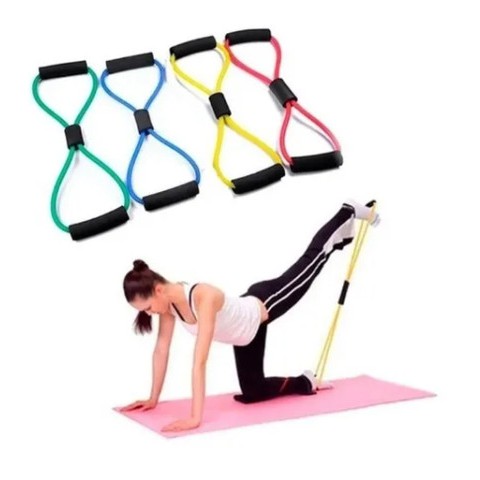 Elástico Extensor Formato Em Oito Tensão Multifuncional