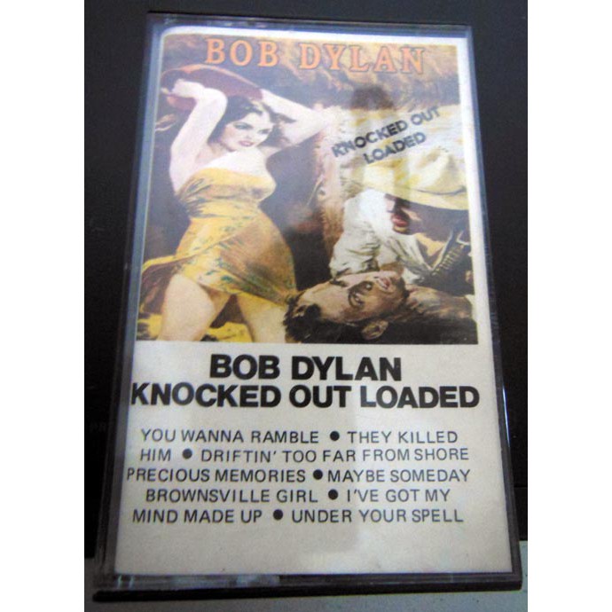 Fita K7 Bob Dylan - Knocked Out Loaded - Cbs 1986