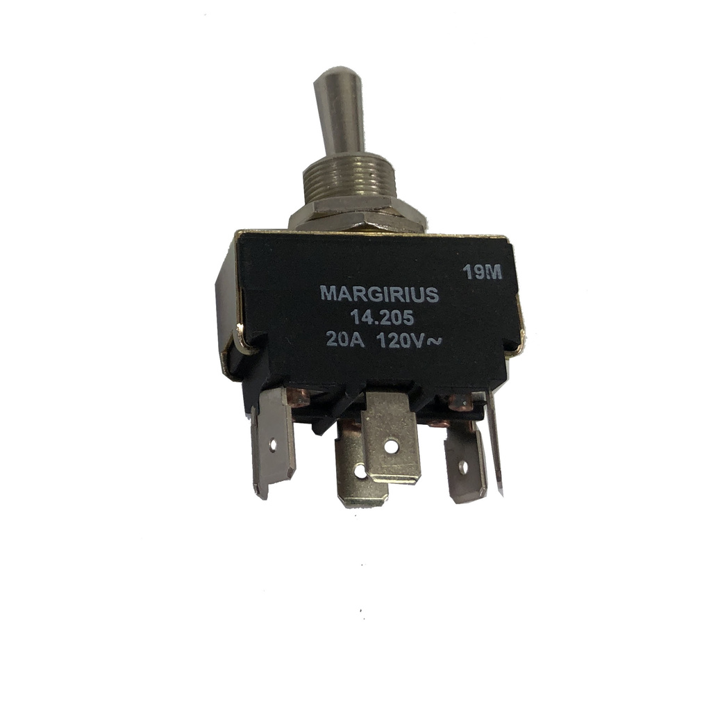 Chave Alavanca Margirius Bipolar Lig-desl-lig Pulso Term. 20A