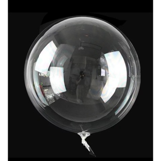 10 Balão Bubble Bobo Transparente Silicone Festa Decoração Enfeite em Oferta na Shopee