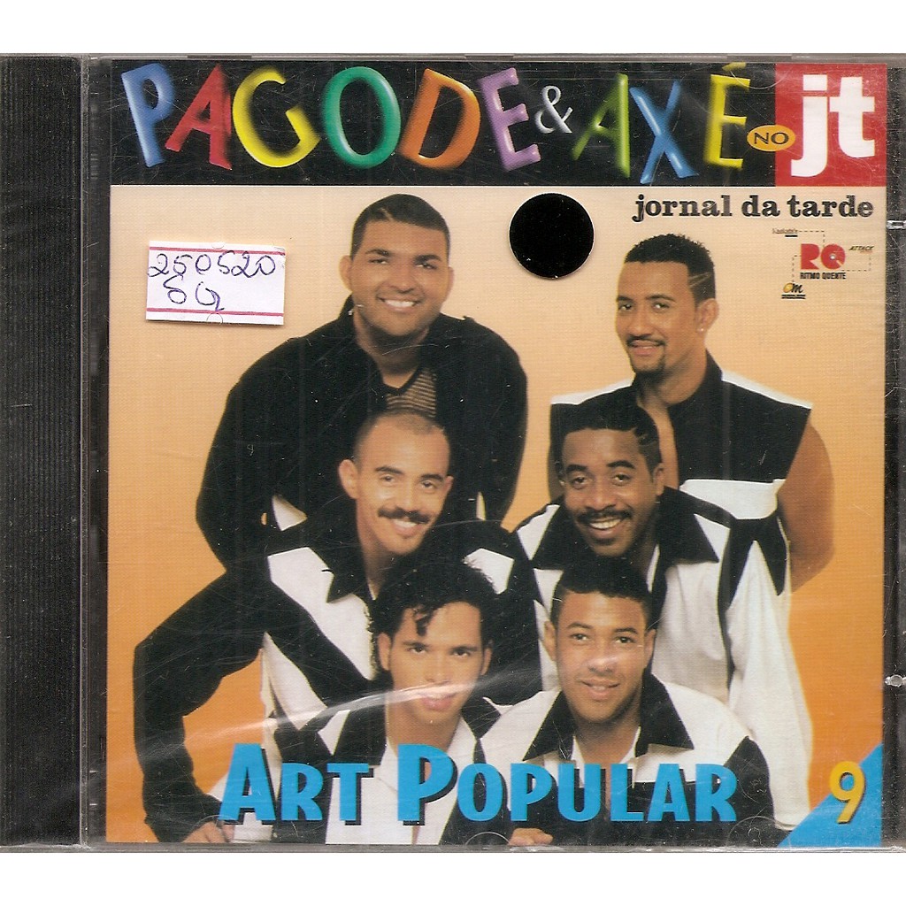 Cd Art Popular 9 - Pagode & Axé no Jt