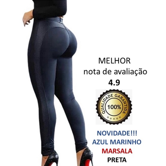 Calça Legging Lupo Original Feminina Sport Fitness Academia Legues Cintura  Alta Levanta Bumbum - Desconto no Preço