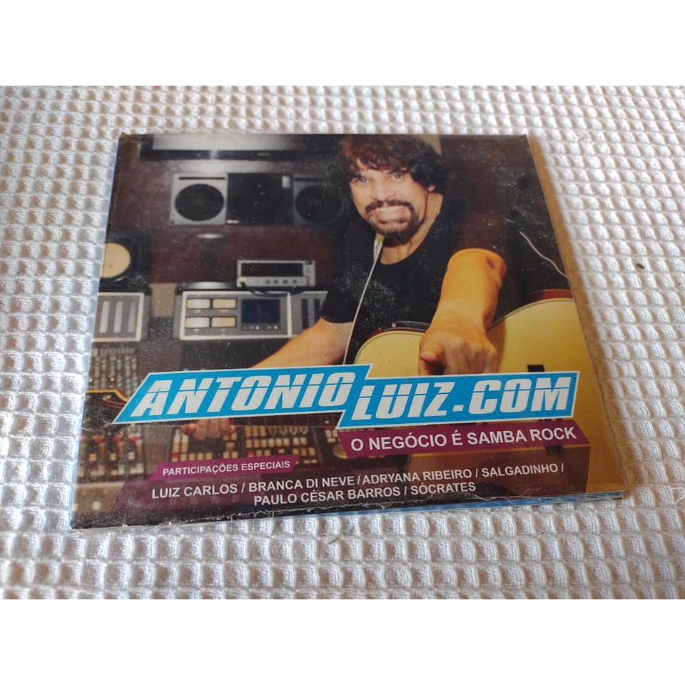 Antonio Luiz.Com Os Opalas e O negócio é Samba Rock - CDs Lacrados (Valor unitário)