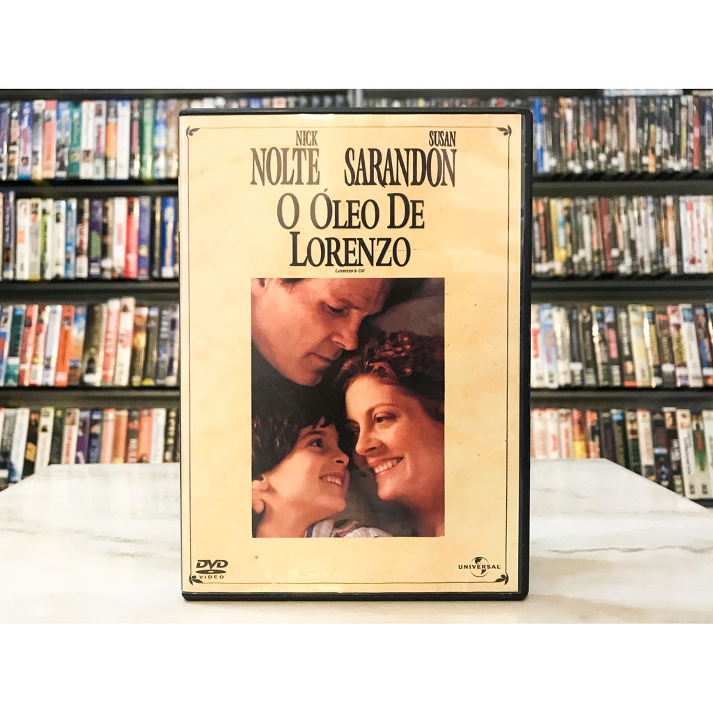 DVD O Óleo de Lorenzo - Filme Original - Drama - Nick Nolte - Universal