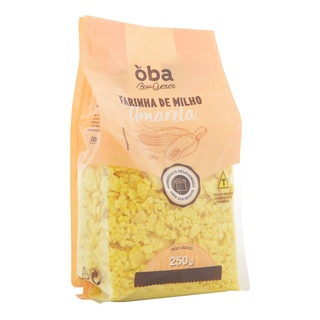 Farinha De Milho Amarela Oba Bem Querer 250 G