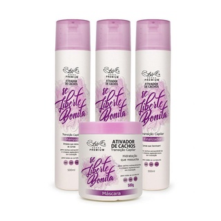 Kit Capilar Cachos Esplendorosos (4 Itens) - Belkit Premium