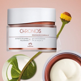 CHRONOS Gel Creme Antissinais 30+ Dia Renovação e Energia Chronos