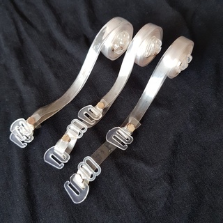 KIT 5 Pares de Alça Para Sutiã De Silicone Transparente Reforçada Alto Conforto