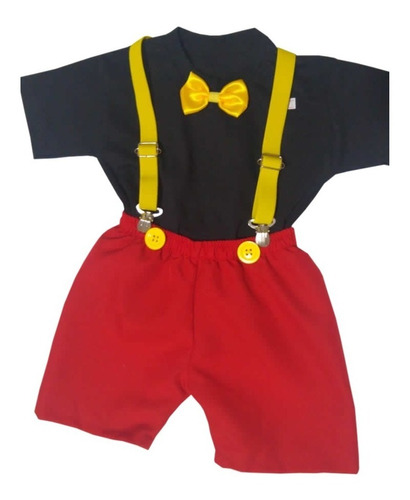 Kit Conjunto Social Infantil Roupinha Festa Menino Camiseta
