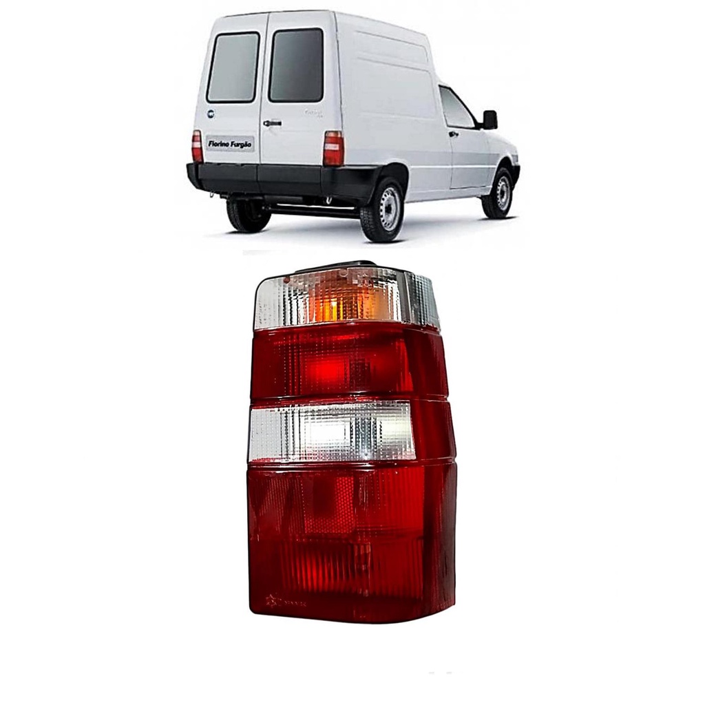 Lanterna Traseira Fiorino 1986 87 88 89 90 até 2013 VM/CR LD