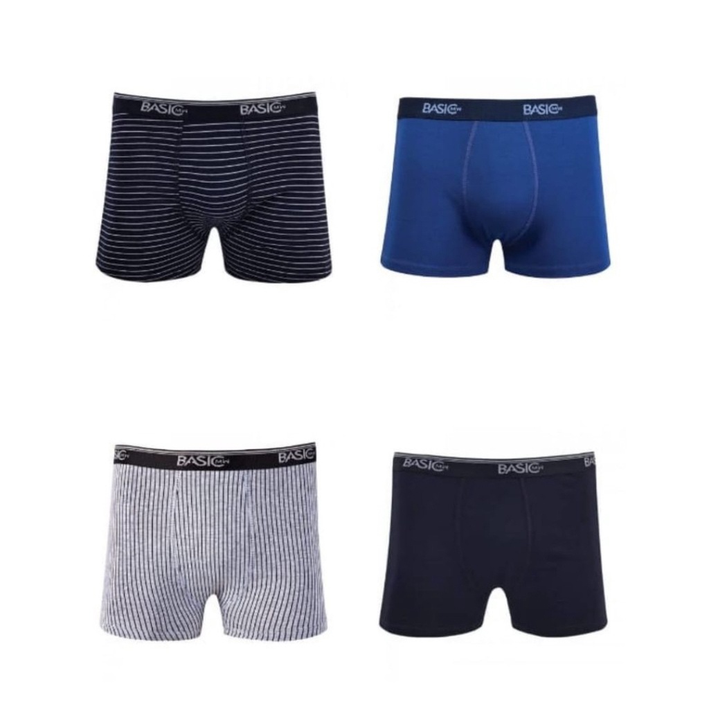 Kit 10 Cueca de Algodão Cueca Box Boxer | Shopee Brasil